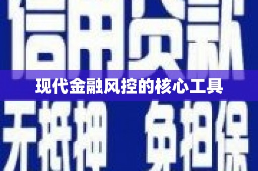 澄江现代金融风控的核心工具