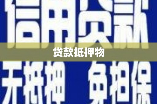 澄江贷款抵押物