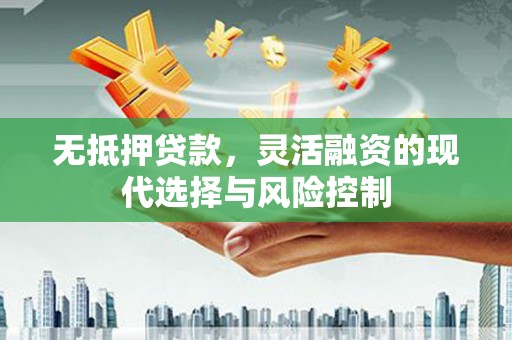 澄江无抵押贷款，灵活融资的现代选择与风险控制