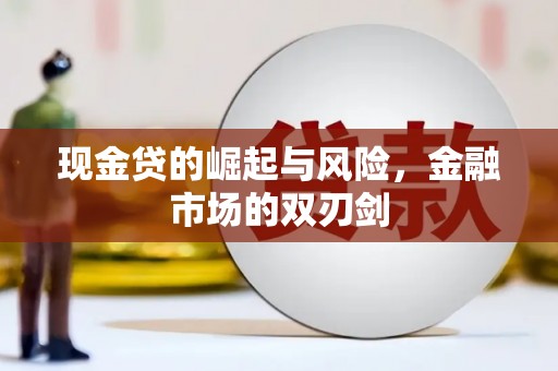 澄江现金贷的崛起与风险，金融市场的双刃剑