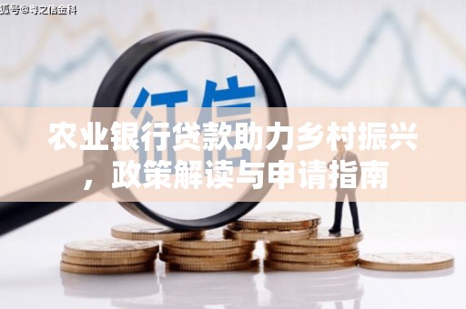 澄江农业银行贷款助力乡村振兴，政策解读与申请指南