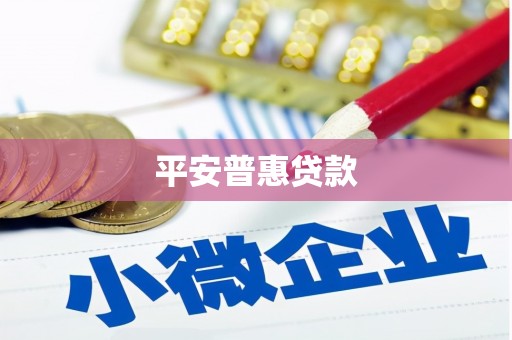 澄江平安普惠贷款