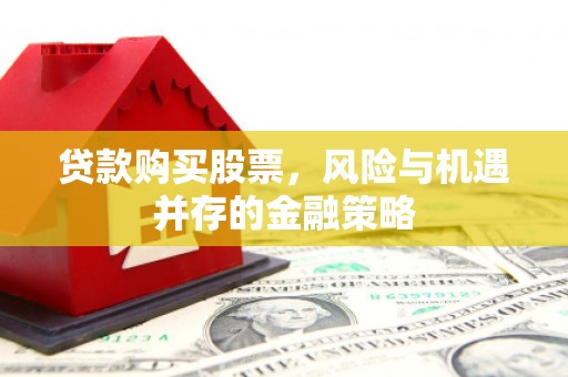 澄江贷款购买股票，风险与机遇并存的金融策略