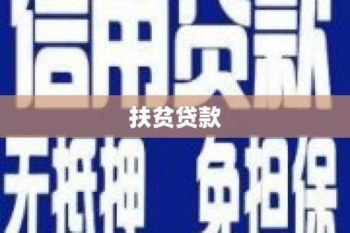 澄江扶贫贷款
